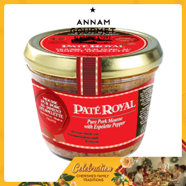 Pate Royal Pure Pork Mousse W/Espelette (180g)