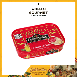 Connetable Sardines AS in Olive Oil 115g