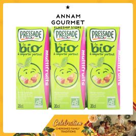 Pressade Organic Multifruits Nectar Juice (6x200ml)