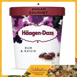 Haagen Dazs Rum Raising Pint 473ml