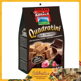 Loacker Quadratini 250g Dark Chocolate