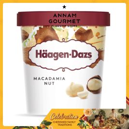 Haagen Dazs Macadamia Nut Pint 473ml