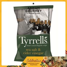 Tyrrells Sea Salt & Cider Vinegar 40g