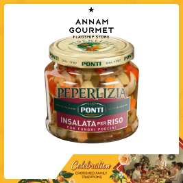 Ponti Cold Rice Salad Topping W/Mushroom 350g
