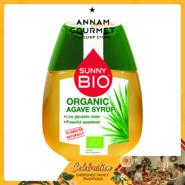 Sunny Bio Organic Agave Syrup, Plastic Bottle 250g