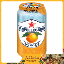 San Pellegrino Aranciata Can 330ml
