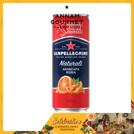 San Pellegrino Aranciata Rossa Can 330ml