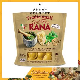 Rana Tortellini Basil & Pinenuts Pesto, Paper Bag 250g
