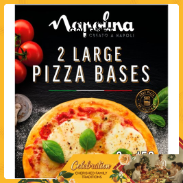 Napolina 2 Large Pizza Bases (300g)