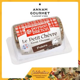 Paysan Breton Goat Cheese Peppercorn (100g)
