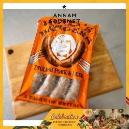Jonty Pork & Leek Sausage, 500g