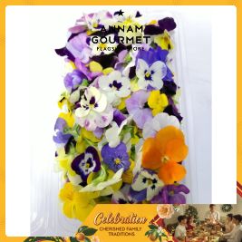 Mixed Edible Flowers&Leaves Organic Method