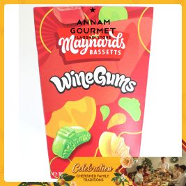 Maynards Bassetts Wine Gums Carton 400g