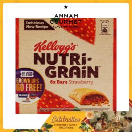Kellogg's Nutri-Grain Fruity Strawberry Bar (6x37g)