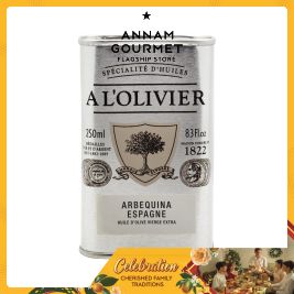 A L'Olivier Arbequina Spain Extra Virgin Olive Oil, Tin (250ml)