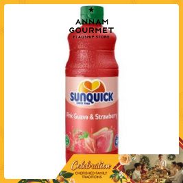 Sunquick Pink Guava & Strawberry Juice (700ml)