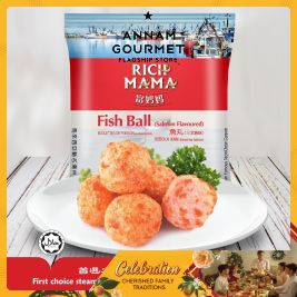 Rick Mama Salmon Flavored Fish Ball (200g)