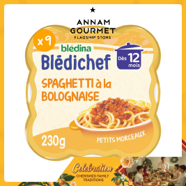 Bledina Bledichef Spaghetti Bolognese 12M (230g)