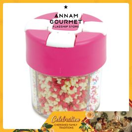 ScrapCooking Sugar Dispenser Nonpareilles & Coeurs 79g