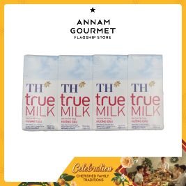 TH UHT Milk Natural Strawberry (4x180ml)