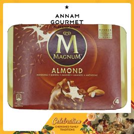 Magnum Almond chocolate Ice Cream (4x82g)