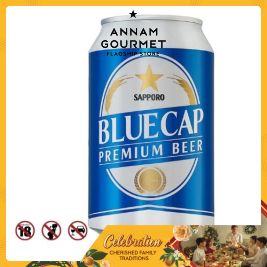 Sapporo Blue Cap Premium Can (330ml)