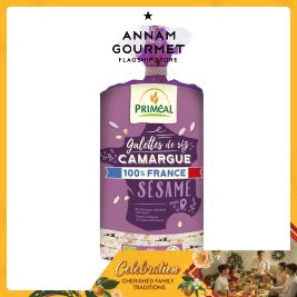 Primeal Camargue rice cakes with sesame 130g