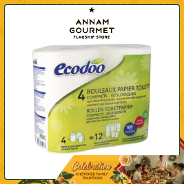 Ecodoo Compact recycled kitchen roll 2pcs