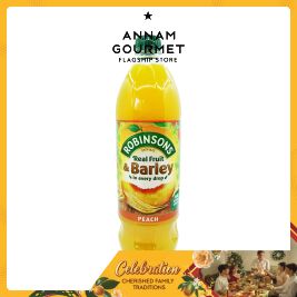 Robinsons Fruit&Barley Peach No Sugar (1L)