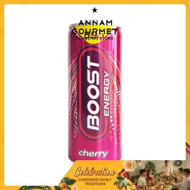 Boost Energy Cherry Burst Can (250ml)