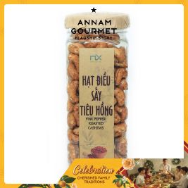 NX Cashews Pink Peppers Roasted  230g