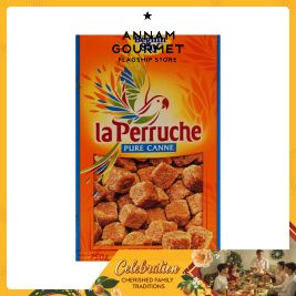 Beghin Say La Perruche Brown Lump Pure Cane Sugar (750g)