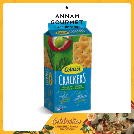 Colussi Olive Oil & Rosemary Crackers (250g)