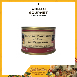Godard Block Goose Foie Gras Perigord Tin (70g)