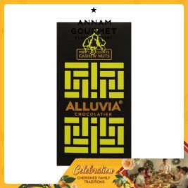 Alluvia Milk Chocolate Cashew Nut  100g