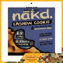 Nakd Cashew Cookie Raw Fruit/Nut Bars 4x35g