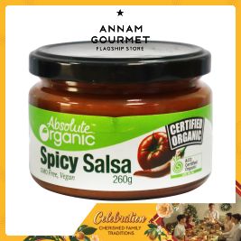 Absolute Organic Sauce Salsa Spicy (260g)