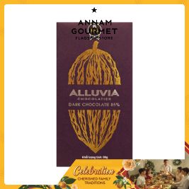 Alluvia Dark Chocolate Tablet 85% (80g)
