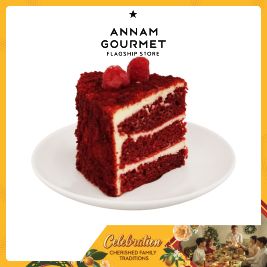 Homemade Red Velvet Cake (Slice)