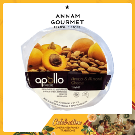 Apollo Cream Cheese Apricot & Almond 125g