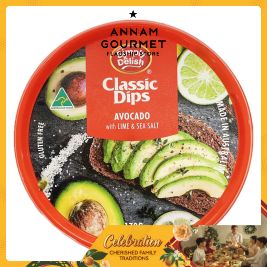 Simply Delish Avocado, Lime, Sea Salt 170g