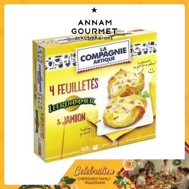 La C.Artique Feuillete Leerdammer Cheese & Ham 4x80g