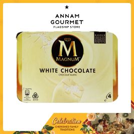 Magnum White Chocolate Ice Cream (4x110ml)