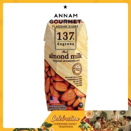 137 Degrees Almond Milk Original (180ml×3)