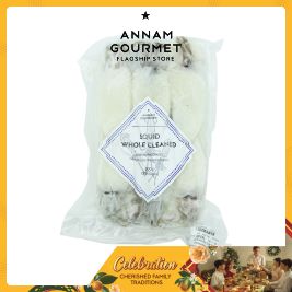 AG Squid Whole cleaned 20-40 (500g)