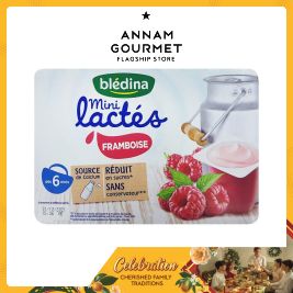 Bledina Mini Lactes Raspberry Yoghurt (6x55g)