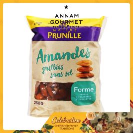 Prunille Roasted & Unsalted Almonds (250g)