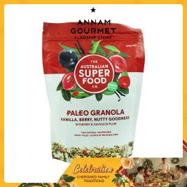 Australia Superfood Paleo Granola Vani Berry 320g