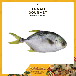 Annam Gourmet Silver Pomfret gutted