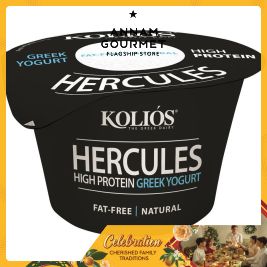 Kolios Hercules High Protein Nature Greek Yogurt 0% Fat (200g)